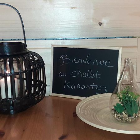 Chalets De Pont Cob Avec Spa Gouézec Kültér fotó