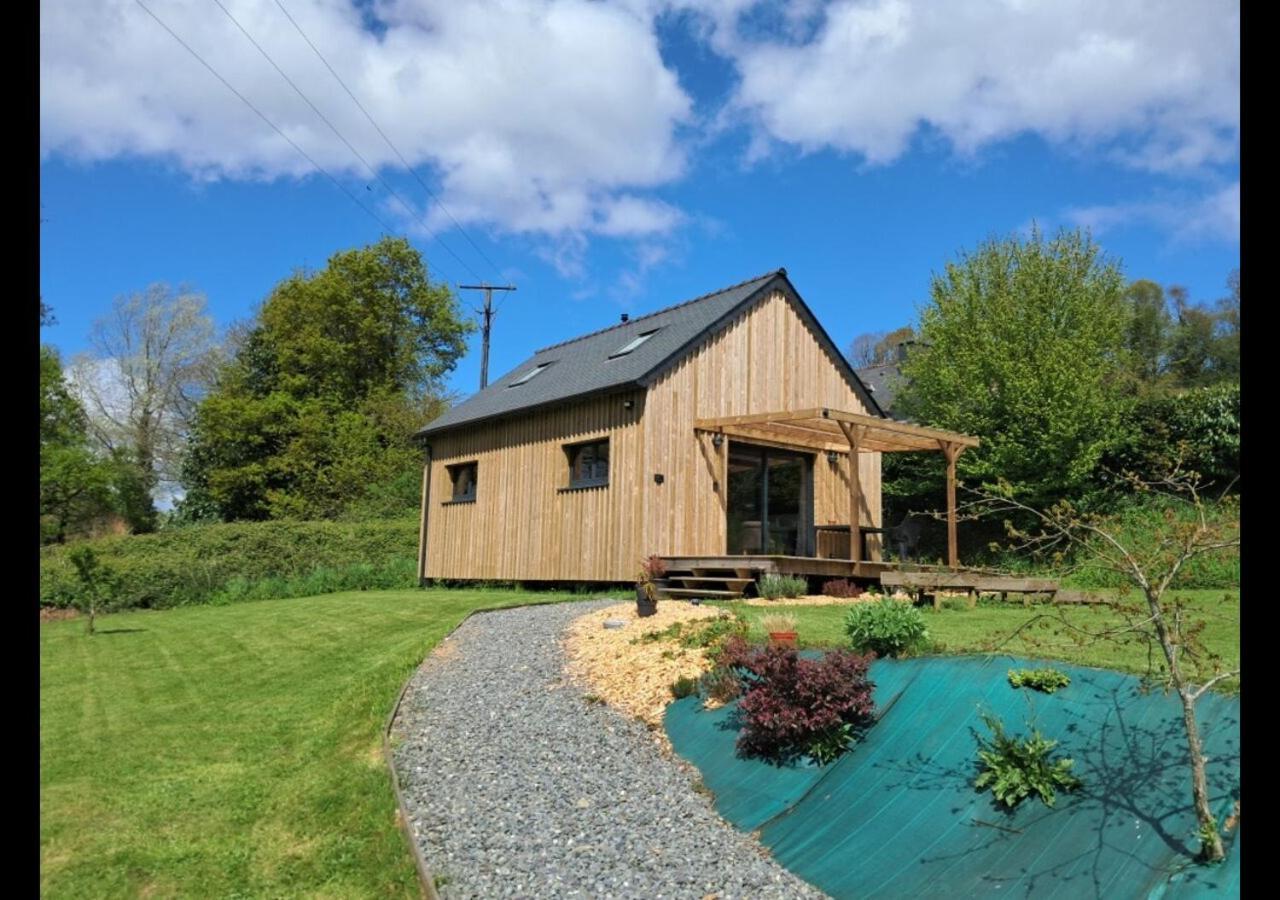 Chalets De Pont Cob Avec Spa Gouézec Kültér fotó