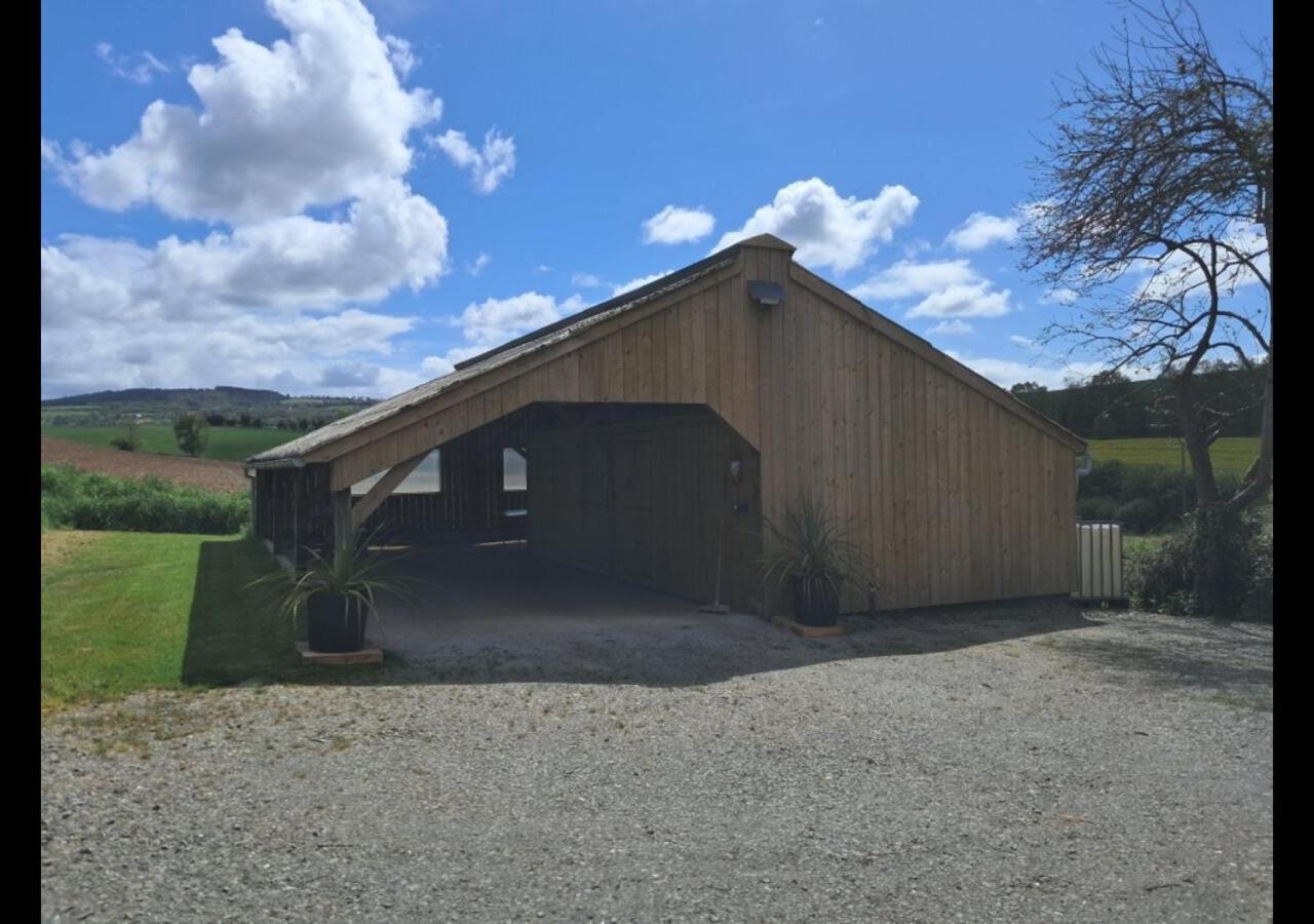 Chalets De Pont Cob Avec Spa Gouézec Kültér fotó