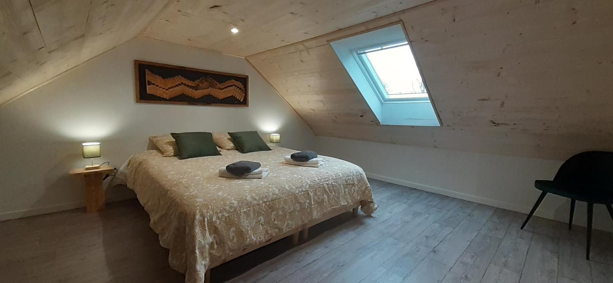 Chalets De Pont Cob Avec Spa Gouézec Kültér fotó